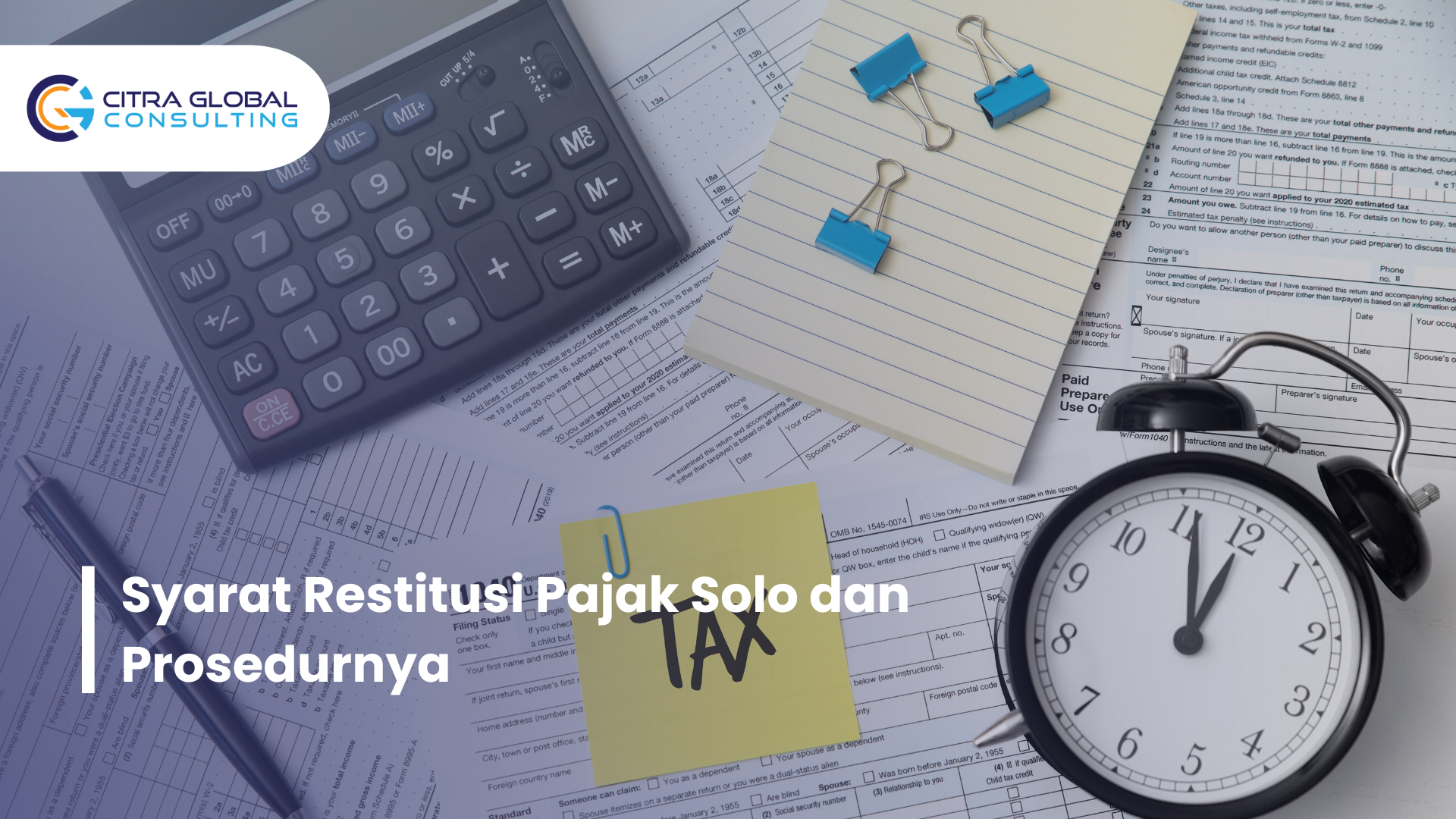 syarat restitusi pajak Solo