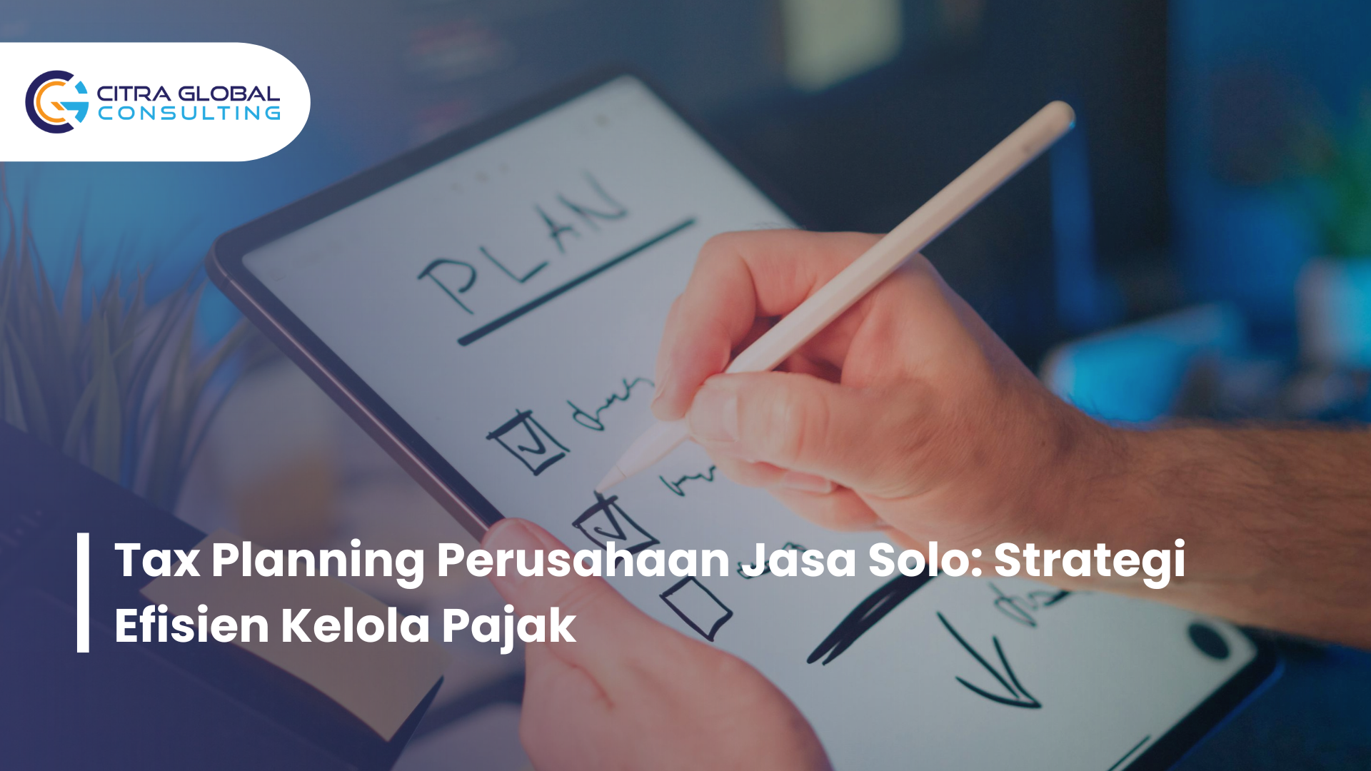 tax planning perusahaan jasa Solo