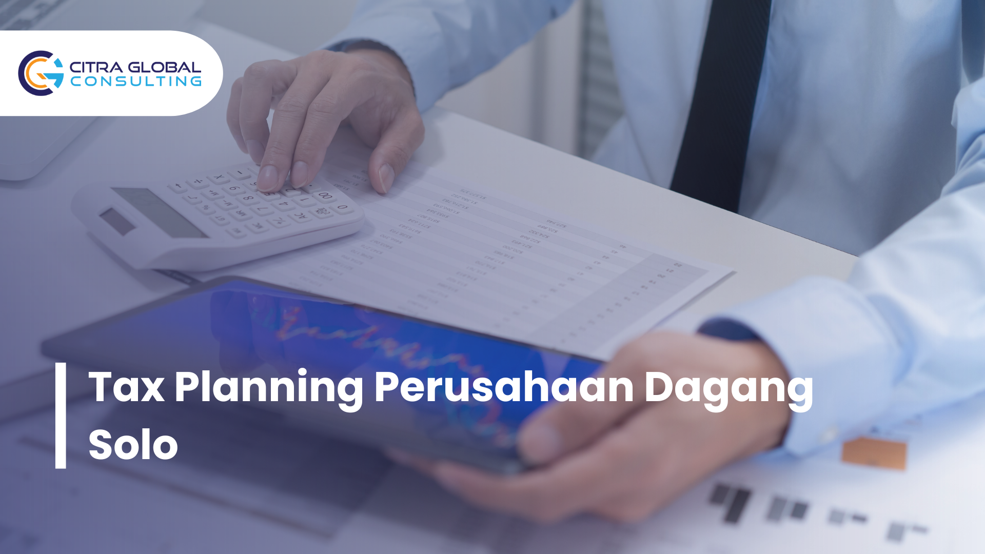 tax planning perusahaan dagang Solo