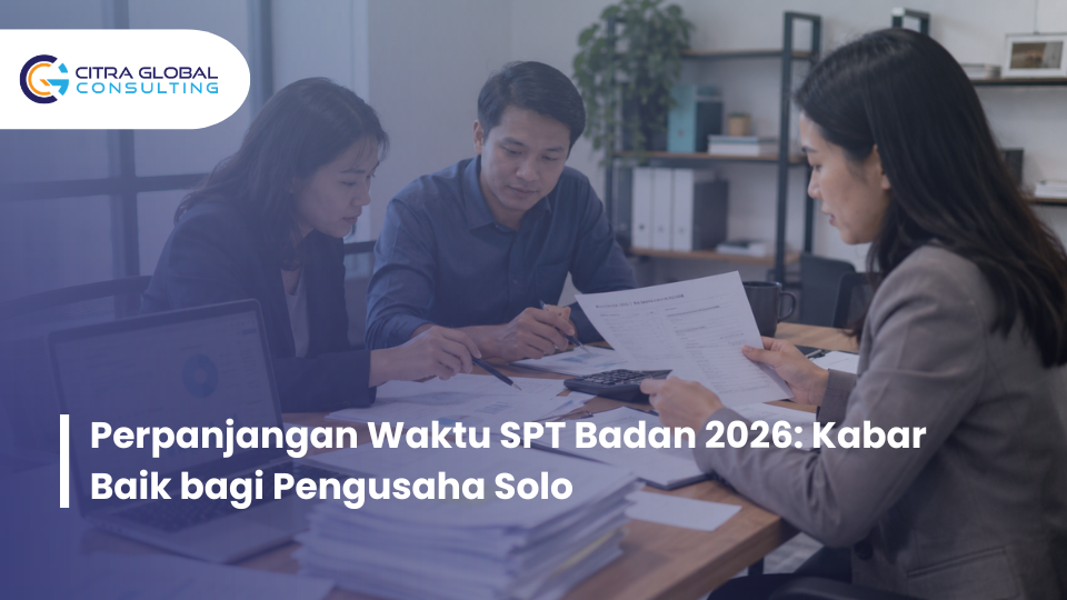 Perpanjangan waktu SPT Badan 2026